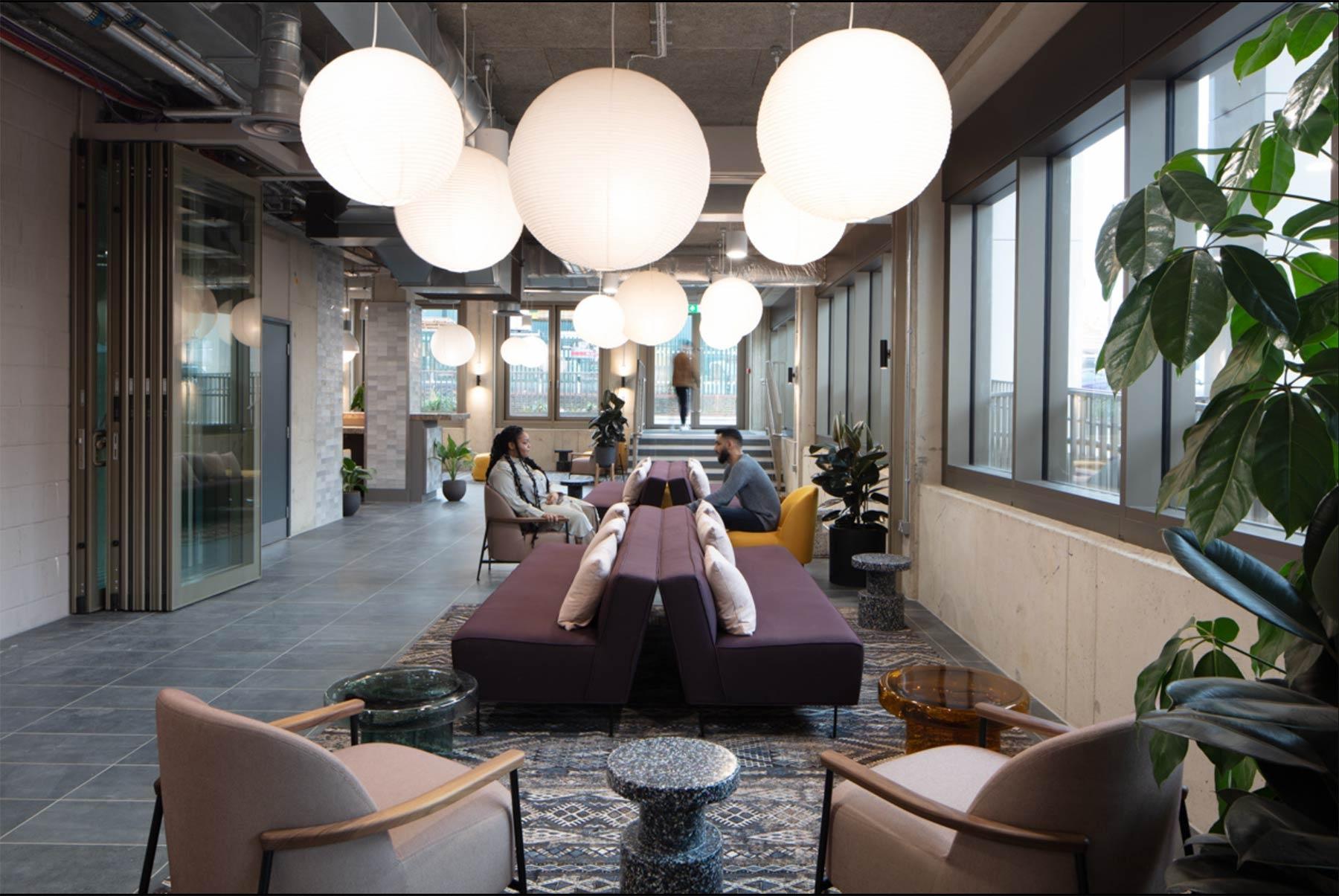  Grab your morning coffee with a neighbour in the lobby