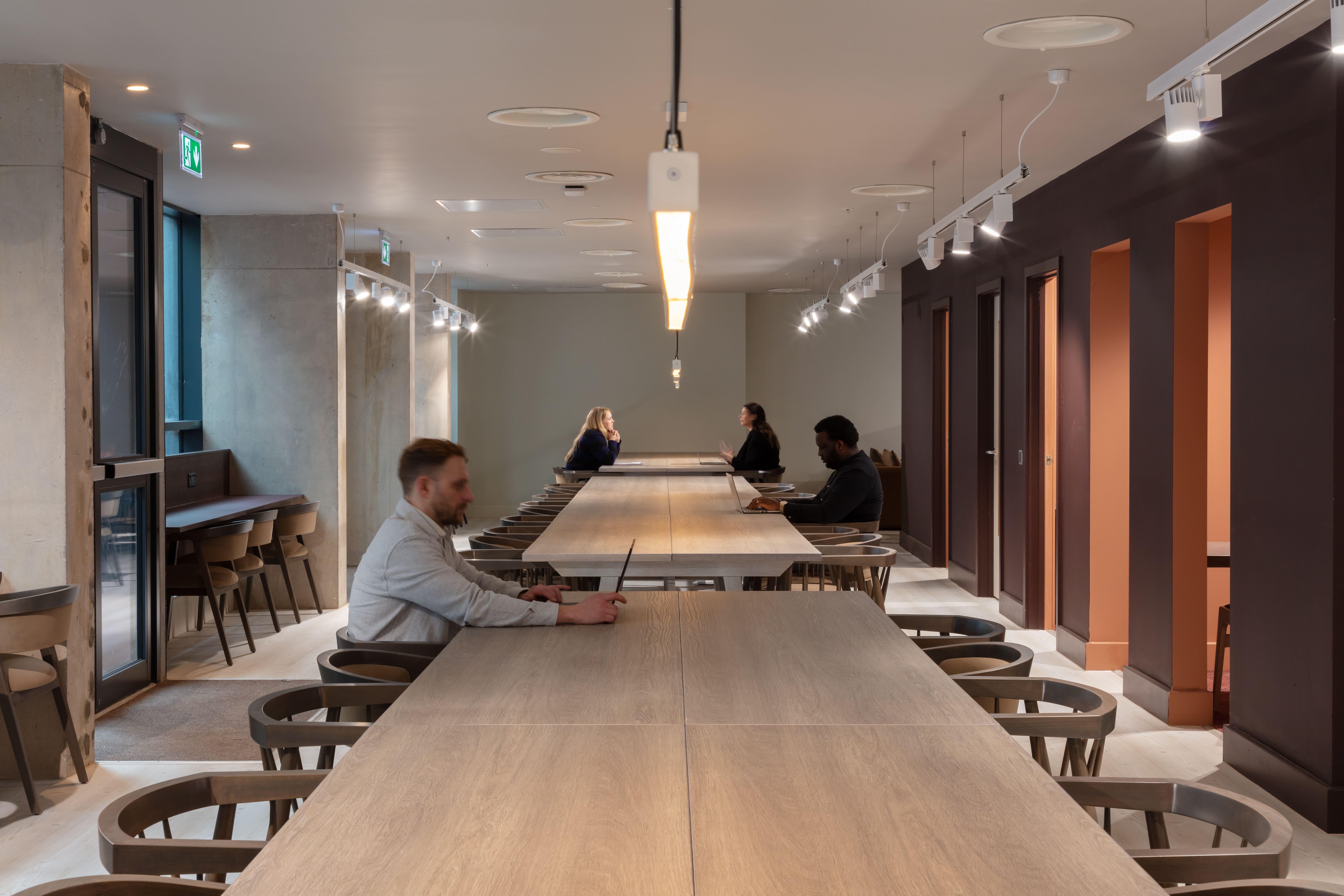  keep up the grind in the co-working space